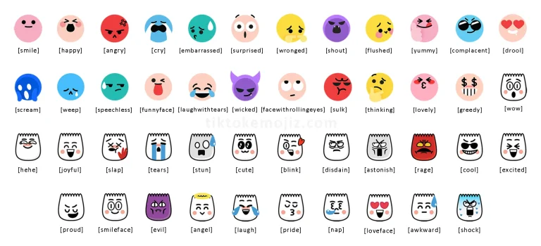 TikTok Emoji List