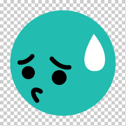 Embarrassed TikTok Emoji 1 Embarrassed TikTok Emoji